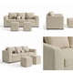 thumbnail image 2 of Sofa Esencia 3 cuerpos 2 Puff, 2 of 3