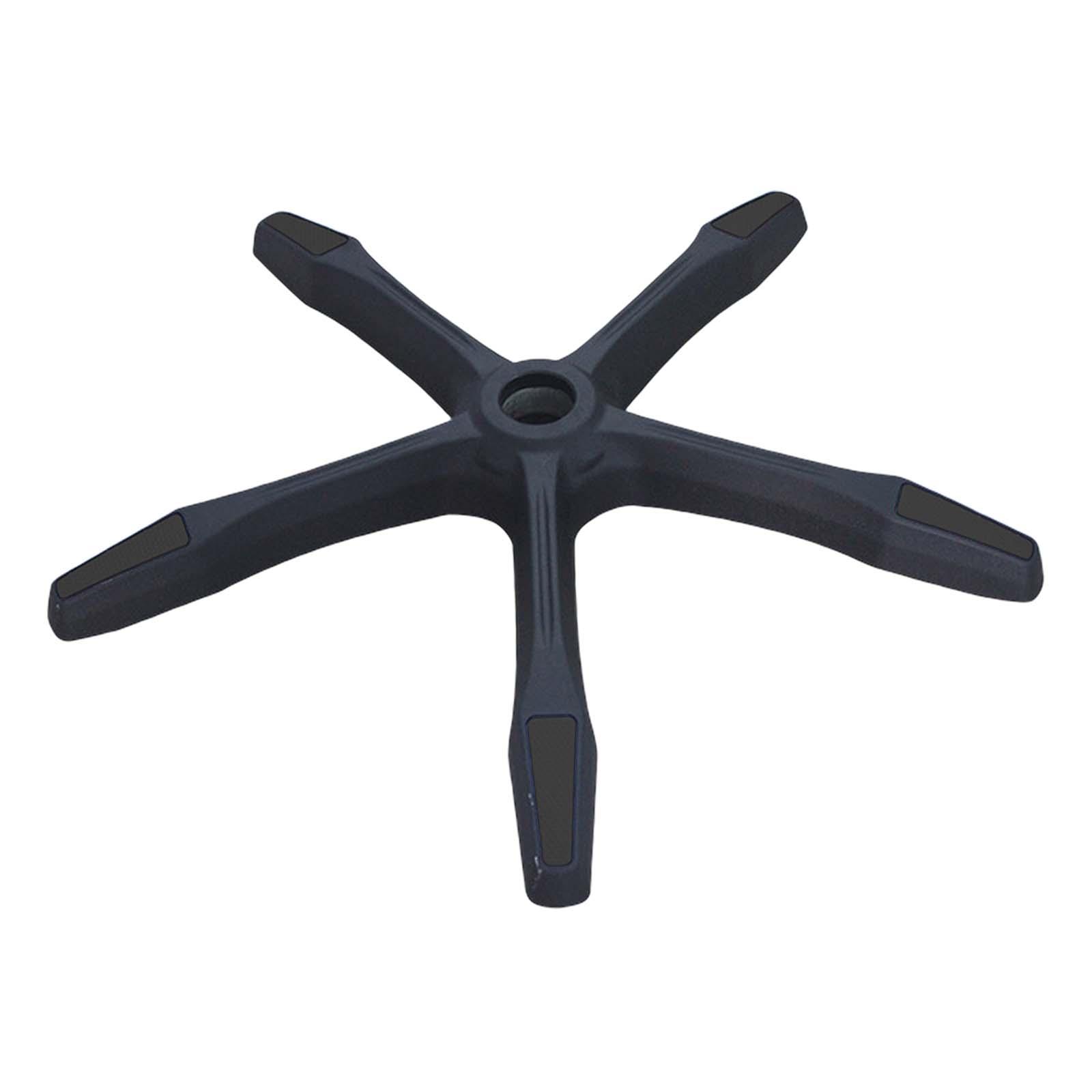 Magideal - Base De Sillas De Oficina De Repuesto, Patas Fuertes, Base Resistente Para Reemplazar La Silla , Negro