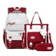 thumbnail image 2 of Backpack 3Pcs/Set for Girls Large Capacity Middle Schoolbag Student Schoolbag Set School Backpack Bags for Teenage Students Bag, 2 of 3