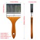 thumbnail image 2 of Brocha Greatandrew de 10 cm con mango de madera – Grande, 2 of 8