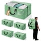 thumbnail image 1 of Bolsas de mudanza WORKPRO extra grandes, paquete de 4, 23 galones (verdes), 1 of 8