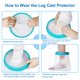 thumbnail image 4 of Yeso protector para pies durante la ducha, impermeable, para adultos, ideal para fracturas de dedos, tobillos y quemaduras. Yeso reutilizable para la ducha, mantiene las heridas y los vendajes secos d, 4 of 8