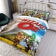 thumbnail image 3 of El Mago de Oz Conjunto de sábanas temático, trío de piezas, cómodo y amigable con la piel, diseño único, regalo de decoración para el hogar para familiares, amigos y fans,135cm *200cm, 3 of 6