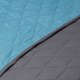 thumbnail image 1 of Quilt Bicolor 2,5 plazas Gris Turquesa. Masel, 1 of 2