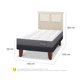 thumbnail image 3 of Cama Europea Anatomic 1.5 Plaza Base Normal, 3 of 10