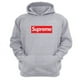 thumbnail image 1 of Polerón Canguro Supreme Gris Claro Talla M Unisex, 1 of 2