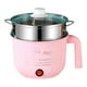 thumbnail image 2 of Olla De Cocinar De Acero Inoxidable De 1,2 L Para Fideos, Máquina Para Freír Fideos, Huevos, Doble Capa Rosa, 2 of 3