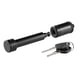 thumbnail image 1 of Candado de enganche para remolque CURT 23518 negro, pin de 16 mm, receptor de 5 cm, 1 of 8