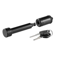 Candado De Enganche Para Remolque Curt 23518 Negro, Pin De 16 Mm, Receptor De 5 Cm