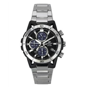 Reloj Casio Edifice Sospensione Analog Chronograph Stainless Steel Grey Dial Solar Powered Eqs-960D-1Av 100M Men'S Watch