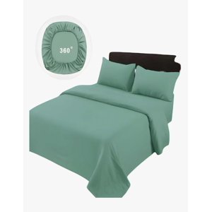 Riqui - Sabanas De 500 Hilos Verde