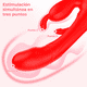 thumbnail image 3 of Vibrador Doble Estimulación Punto G y Clítoris Recargable, 3 of 4