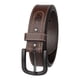 thumbnail image 1 of Cinturón Dickies de piel para hombre, color marrón con puntada tonal, talla pequeña, 1 of 6