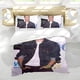 thumbnail image 5 of Josh Hutcherson Conjunto de sábanas temático, trío de piezas, cómodo y amigable con la piel, diseño único, regalo de decoración para el hogar para familiares, amigos y fans,135cm *200cm, 5 of 6