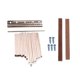 thumbnail image 4 of 17 Nota Kalimba Pulgar Piano Teclas de acero + 2 piezas Puente de madera para bricolaje Kalimbas, 4 of 5