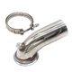 thumbnail image 4 of Codo De Tubo De Bajada De Escape Turbo 90 Grados Y Abrazadera De Brida De Banda En V Hy35 HX He351, 4 of 5