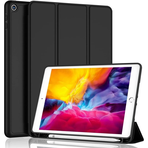 Funda iMieet para iPad 9.7 A1893 A1954 A1822 A1823 Negra