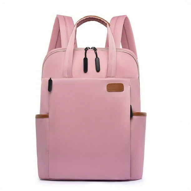 Stay Organized and Stylish with our Simple Fashion Backpack - Waterproof Oxford Cloth Travel Bag with Large Capacity for Your Computer and More