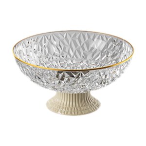 Bothyi - Frutero Multiusos Con Drenaje Para Encimera De Cocina, Centro De Mesa, Plato De Fruta De Cristal Para El Hogar