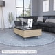 thumbnail image 1 of Mesa De Centro 5G Cubierta Elevable Rovere Y Wengue, 1 of 3