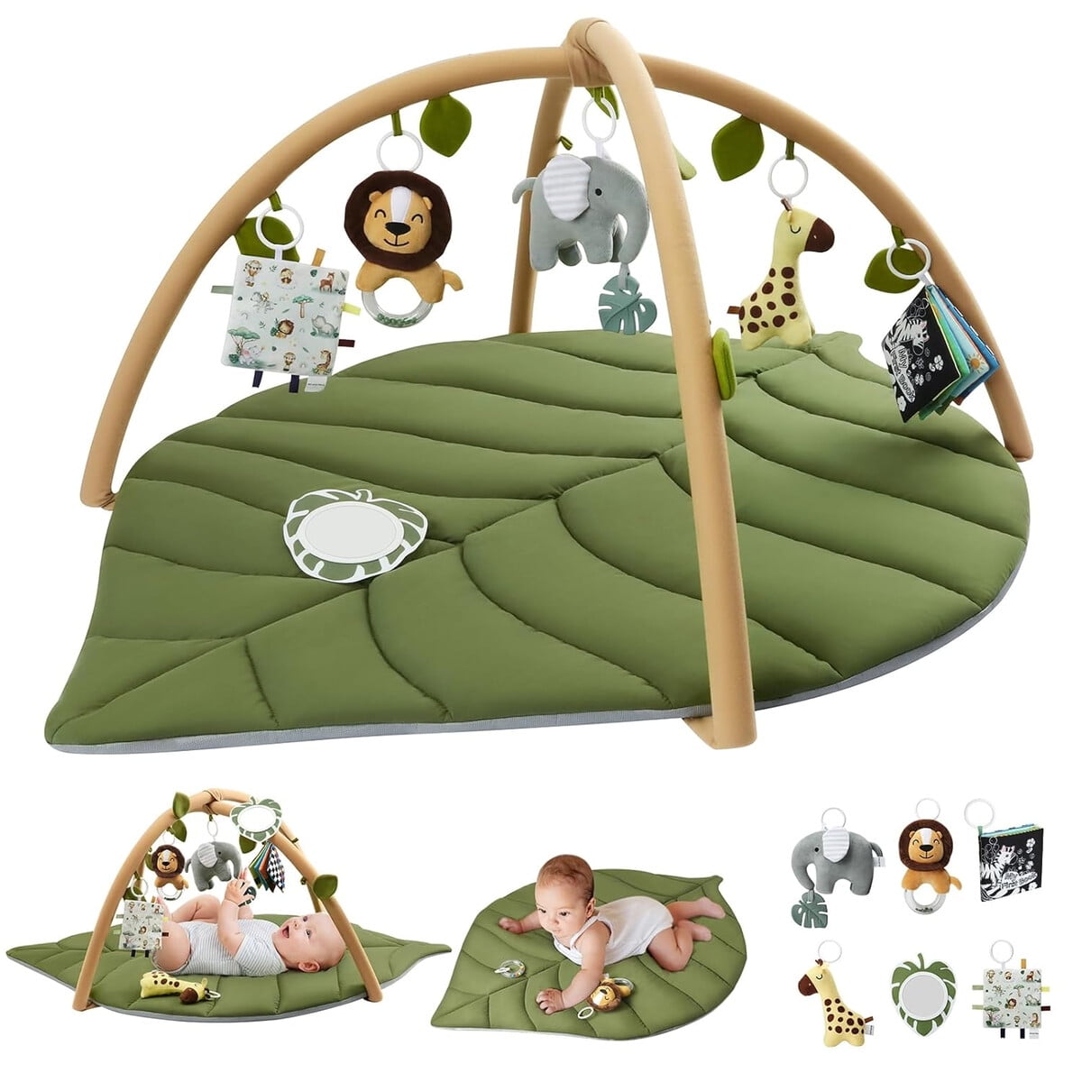 Gimnasio Beba Blissful Diary Hoja 135x94cm Juguetes Sensoriales