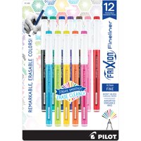 Rotuladores Pilot Frixion Fineliner Borrables De 0,7 Mm, Paquete De 12