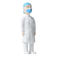 Bothyi - Figuras De Personas En Miniatura, Juguete Para Niños, Muñeca Pintada Para Paisaje, Ornamento De Carretera, Doctora