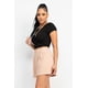 thumbnail image 4 of Top Cruzado con Ribete de Encaje y Sobrepelliz Negro Talla S, 4 of 5