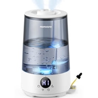 Humidificador Homvana H101, 3.6 L, Cool Mist, Relleno Superior, 34H, 7 Colores