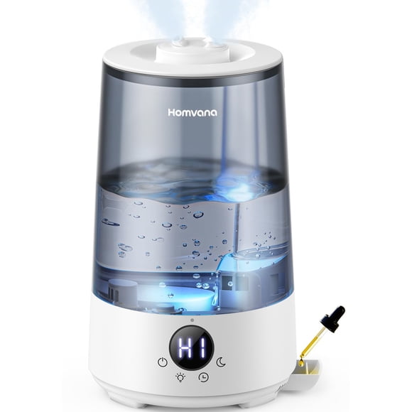 Humidificador Homvana H101, 3.6 L, Cool Mist, relleno superior, 34H, 7 colores
