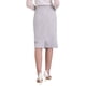 thumbnail image 3 of INSPIRE CHIC Edición Falda de Tweed para Mujer Cintura Alta Elegante Oficina Trabajo Faldas Lápiz Midi XL Lila, 3 of 5