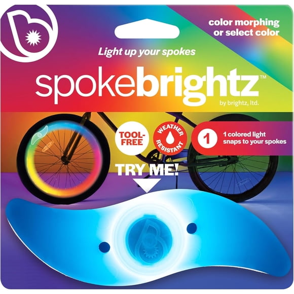 Luz LED Brightz SpokeBrightz Para Rayos Bicicleta Color Morphing