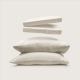 thumbnail image 5 of Sábanas Washed Tencel | Super King | Crema, 5 of 6