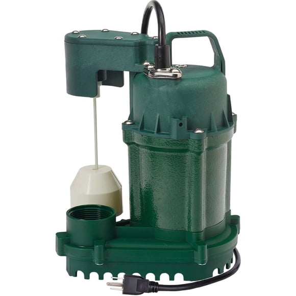 Bomba de sumidero Zoeller 1/3 HP sumergible 42 GPM - Hierro fundido