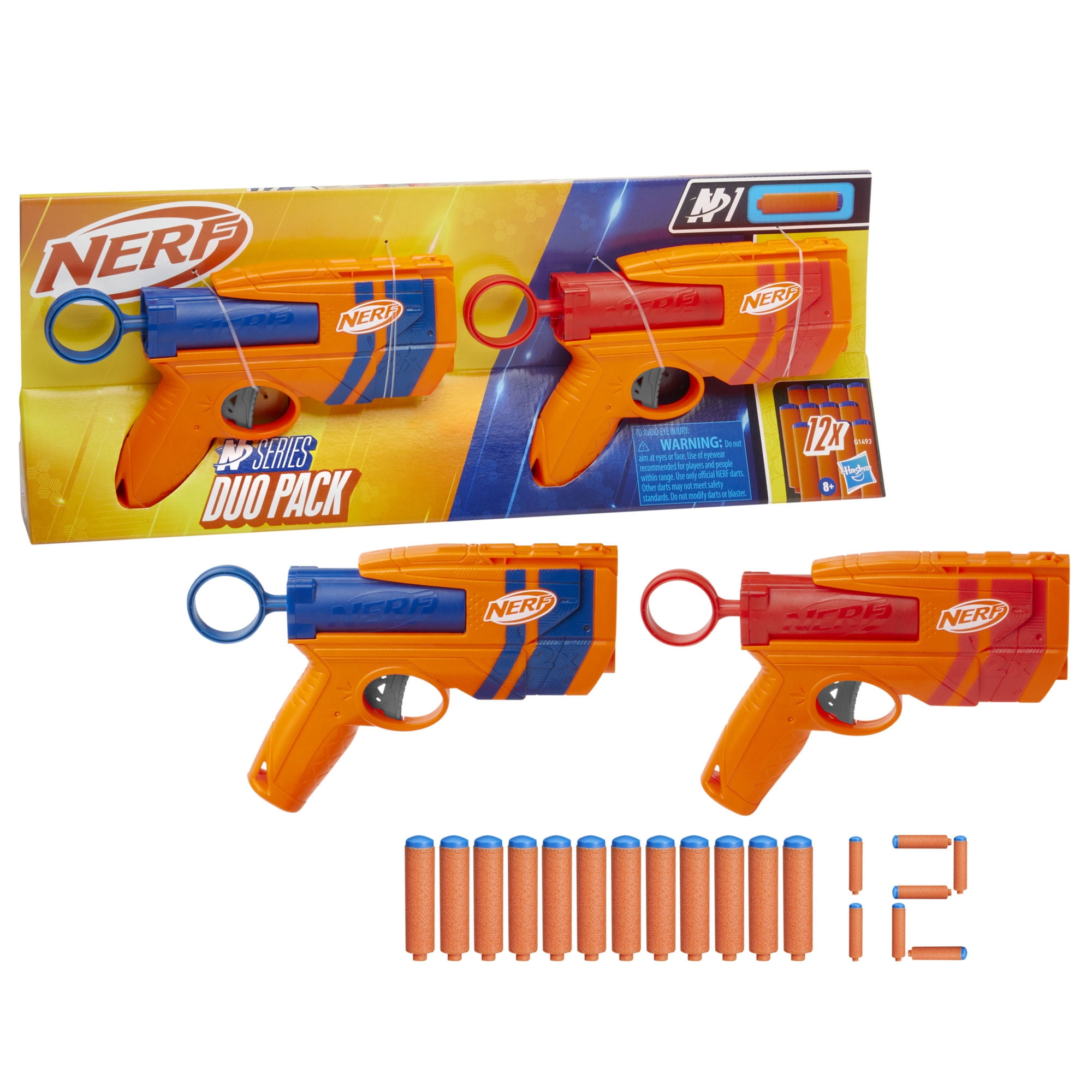 Lanzador Nerf Duo Pack