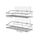 thumbnail image 1 of Set 2 Organizadores Ducha Repisa Baño Adhesivo Inoxidable, 1 of 3