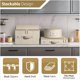 thumbnail image 3 of Estuche de Almacenamiento para Copas de Vino Sorbus 40 × 30 × 25 cm Beige – 12 Piezas, 3 of 6