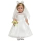 thumbnail image 1 of Ropa para muñecas Sweet Dolly para primera comunión, boda, 18 pulgadas, 1 of 7