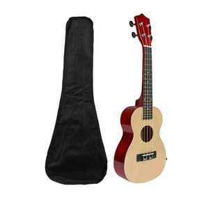 Mobii - Ukelele 21"". Incluye Funda. Color Madera