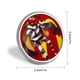thumbnail image 2 of Hamburglar-Theme Round Button Badge: Premium Metal Construction, Ideal for High-End Events 2.8 cm, 2 of 6