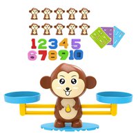 Magideal - Juego De Matemáticas Monkey Balance, Juguete Para Niños, Divertido E Interactivo, Juguete De Matemáticas Para Aprendizaje Temprano Para Niños De 3 A 5