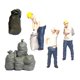 thumbnail image 5 of Figura 1:64 Carrier Porter Truck Man Para Tren De Jardín En Miniatura Calibre S, 5 of 5
