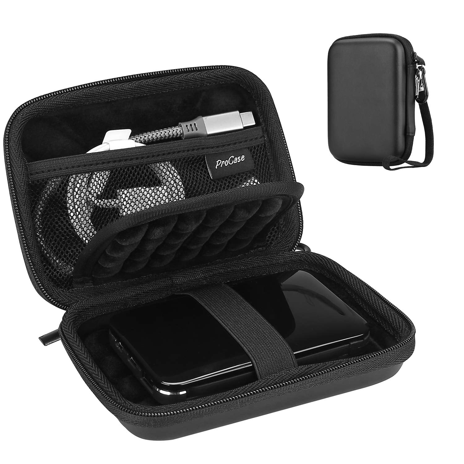 Funda De Disco Duro Procase Para Canvio Basics Wd Elements De 1 Tb A 4 Tb
