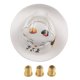 thumbnail image 1 of Pomo De Cambio De Marchas Lucky Cat Con Adaptadores M10X1.5 Universal Con 3x Tornillos, 1 of 5