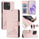 thumbnail image 5 of Funda tipo cartera FOXDOCK para itel A60 /A60S con soporte, ranuras, RFID, diseño de gato, 5 of 5