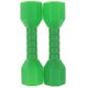 thumbnail image 4 of 1 par de pesas ligeras de plástico al aire libre ejercicio de fitness ejercicio ni?os verde, 4 of 5