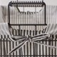 thumbnail image 2 of Basket DII Metal Farmhouse con rayas de tictac (juego de 2), 2 of 6