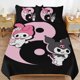 thumbnail image 1 of Kuromi Duvet Cover Set 3 Piece Bedding Set Double Sided Printing Decorative Comforter Cover Set, 1 of 5