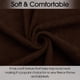 thumbnail image 3 of Tela polar Fleece marrón Pico Textiles de 1 yarda - 100% poliéster, 3 of 6