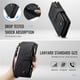thumbnail image 5 of CaseMe Case for iPhone 17e /16e Wallet Case para Mujer Hombres, Moda Duradera Cuero PU Magnético Flip Lanyard Strap Wristlet Zipper Card Holder Wallet Phone Case for iPhone 17e /16e 6.1-inch,Black, 5 of 9